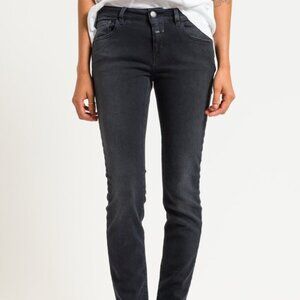 Closed Black Mid Rise Baker Skinny Leg Jeans